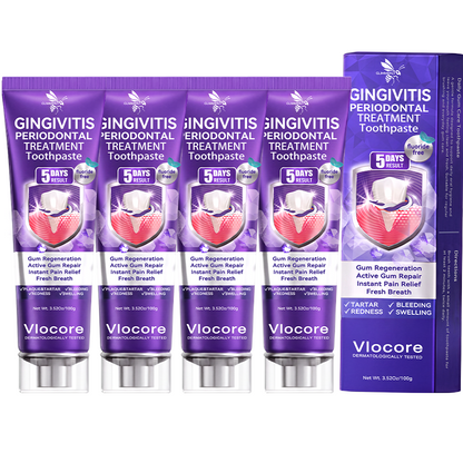 🎁GLIMMERLY® VioCore Bee Venom Gingivitis & Periodontitis Treatment Toothpaste（副本）