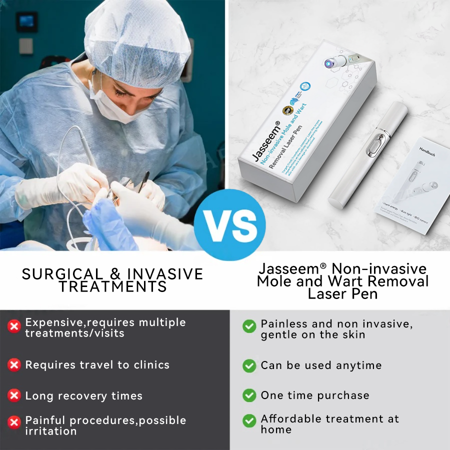 𝐉𝐚𝐬𝐬𝐞𝐞𝐦® Medical-Grade Laser Pen 💕 (Powered by CO₂ laser technology – effectively removes moles, warts, skin tags, pigmentation marks, and other skin imperfections)🏆