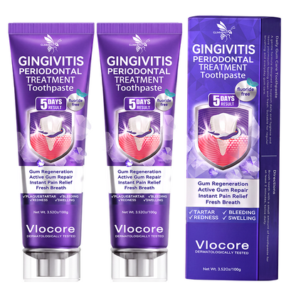 🎁GLIMMERLY® VioCore Bee Venom Gingivitis & Periodontitis Treatment Toothpaste（副本）