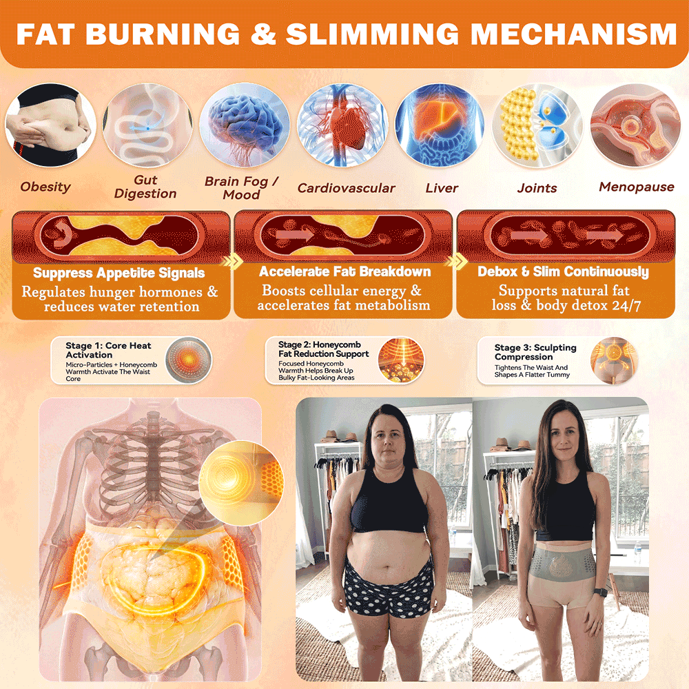 PAURAJU® 🍚✈️30-Min All-in-One Micro-Particle Fat-Burning Shorts✅Ignites deep microcirculation to melt fat, flush toxins, and reverse metabolic aging.