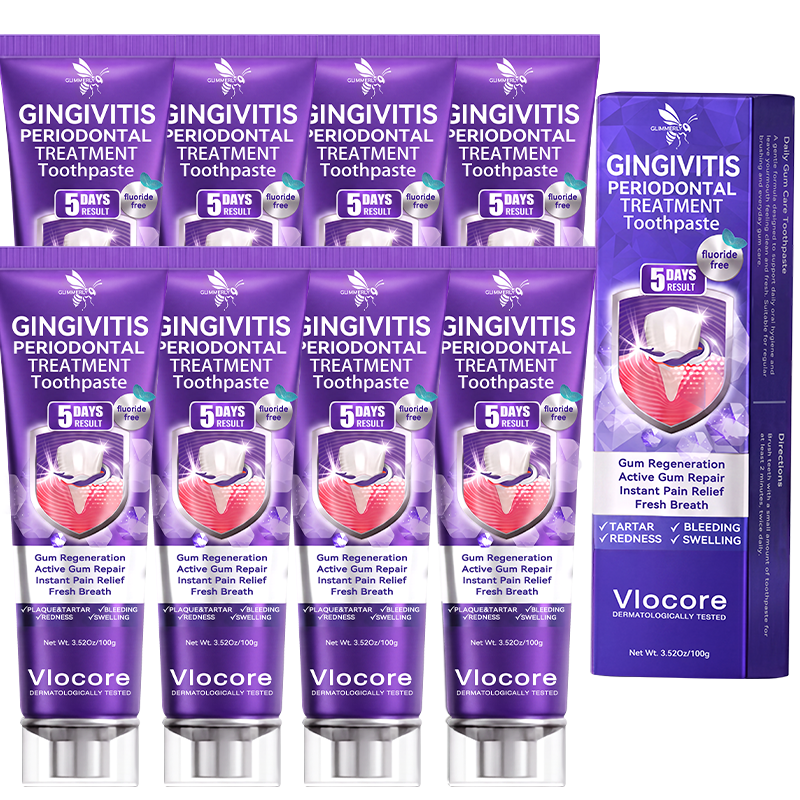 🎁GLIMMERLY® VioCore Bee Venom Gingivitis & Periodontitis Treatment Toothpaste（副本）