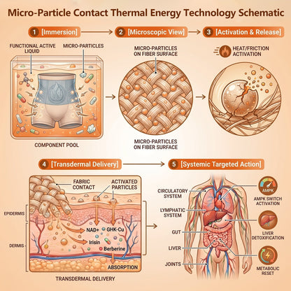 PAURAJU® 🍚✈️30-Min All-in-One Micro-Particle Fat-Burning Shorts✅Ignites deep microcirculation to melt fat, flush toxins, and reverse metabolic aging.
